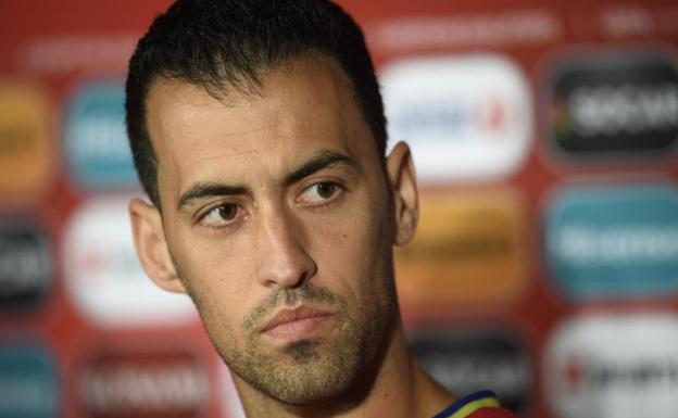 Sergio Busquets. 