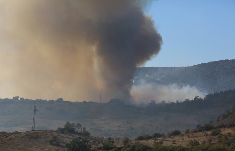 Nuevo incendio en la localidad de San Miguel de Langre 