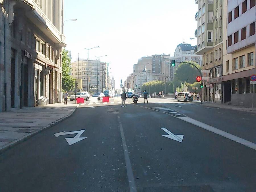 Tráfico restringido en la estación