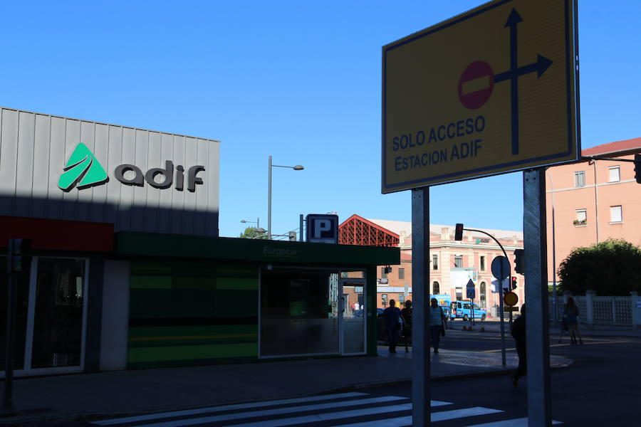 Tráfico restringido en la estación