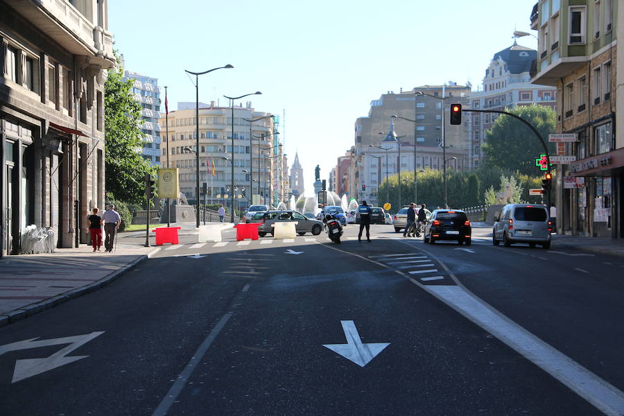 Tráfico restringido en la estación