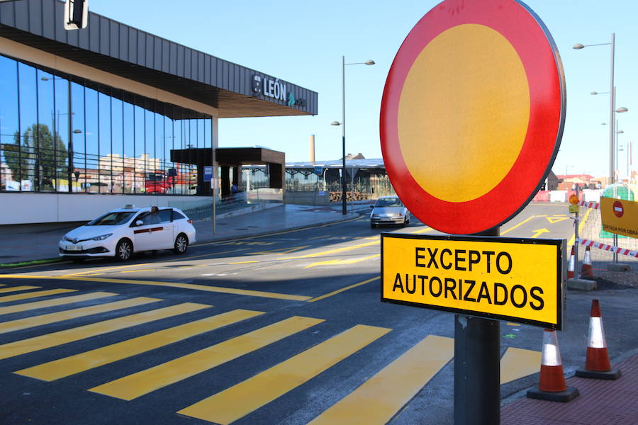 Tráfico restringido en la estación