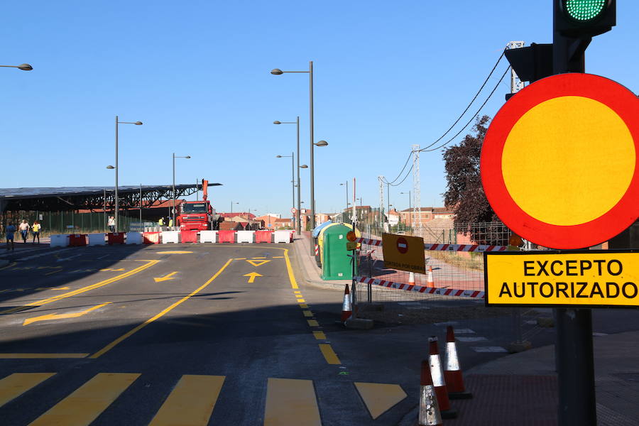 Tráfico restringido en la estación