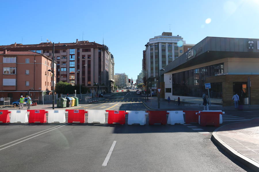 Tráfico restringido en la estación