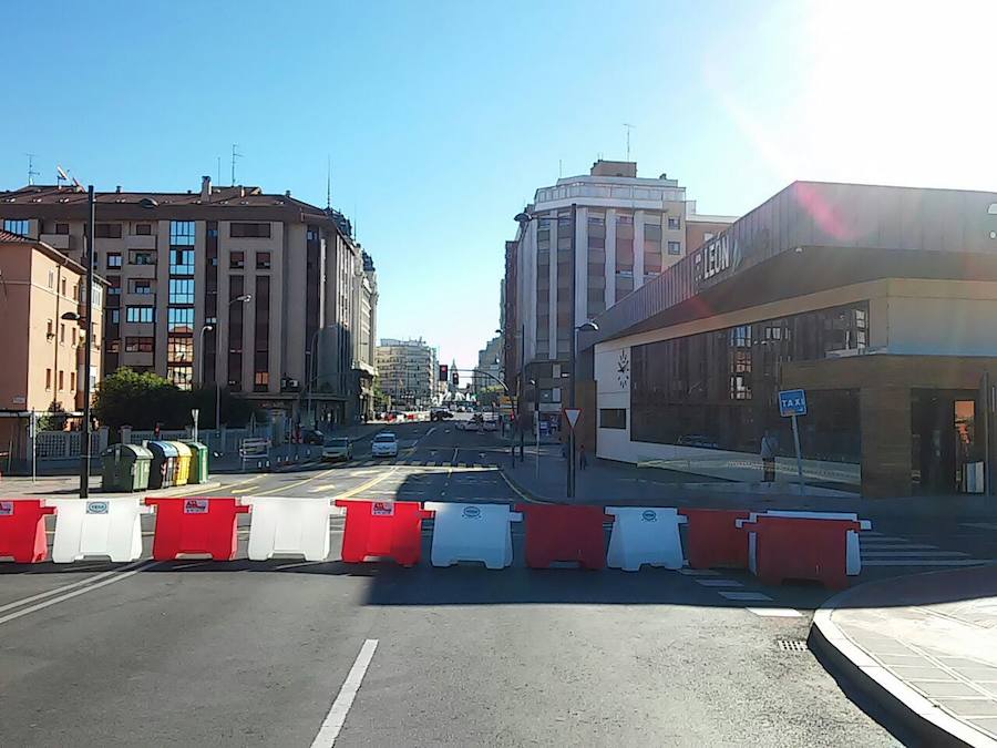 Tráfico restringido en la estación