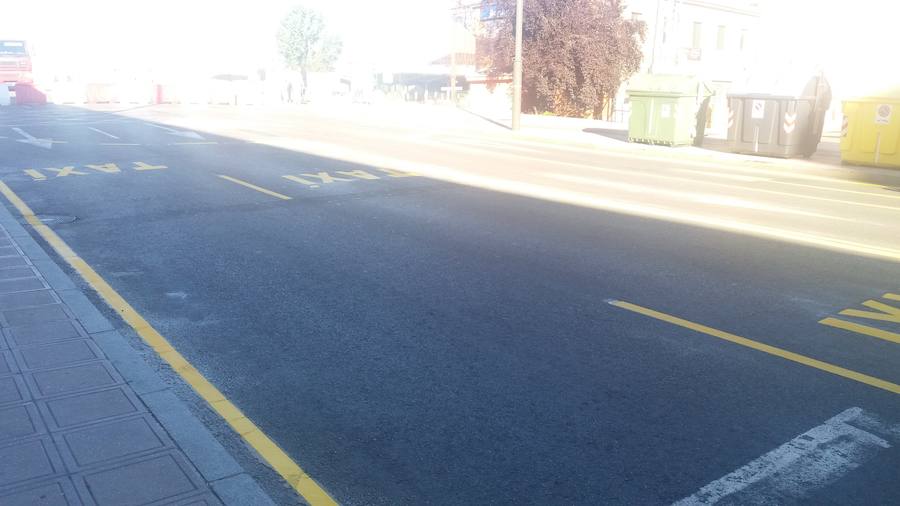 Tráfico restringido en la estación