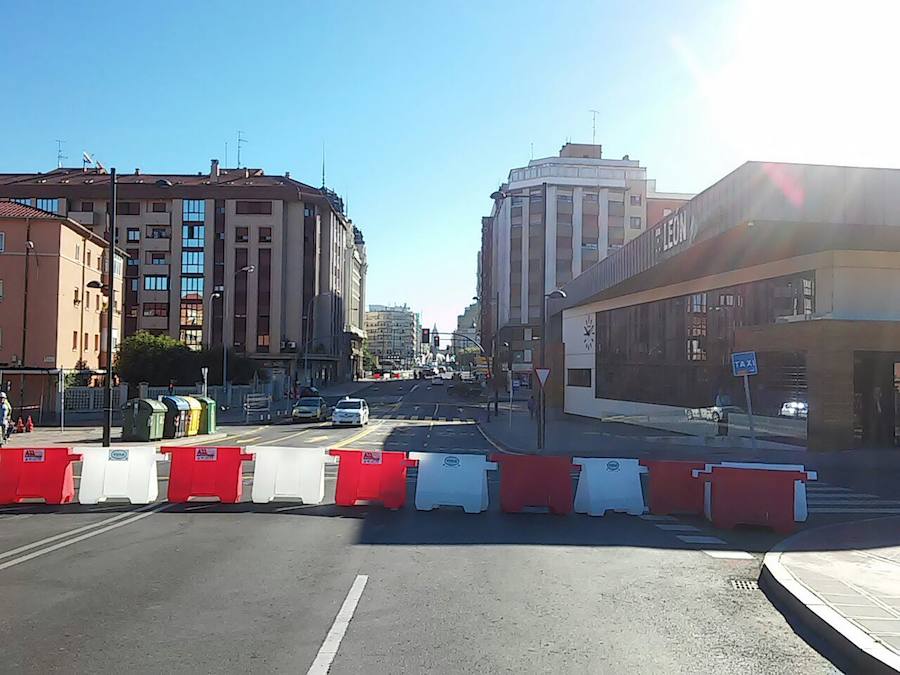 Tráfico restringido en la estación
