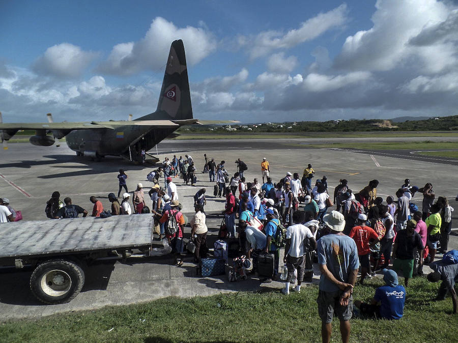 Tres huracanes activos en la cuenca atlántica mantienen en vilo las islas caribeñas, Florida y el este de México. Irma (de categoría 4) avanza hacia Florida, Jose (4) se aproxima hacia las Antillas menores y Katia (2) tocará pronto tierras mexicanas.