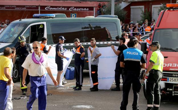 Imágenes del suceso en Tordesillas.