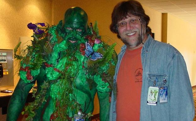 Len Wein (d.), en el año 2005.