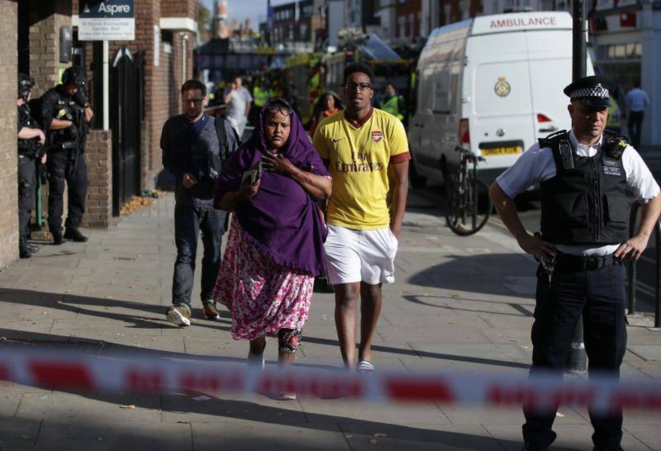 Un artefacto ha explotado en la estación de Parsons Green dejando escenas de pánico