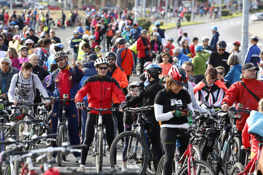 Día de la bici en León