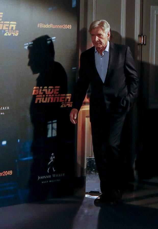 Harrison Ford durante la presentación de 'Blade Runner 2049'.