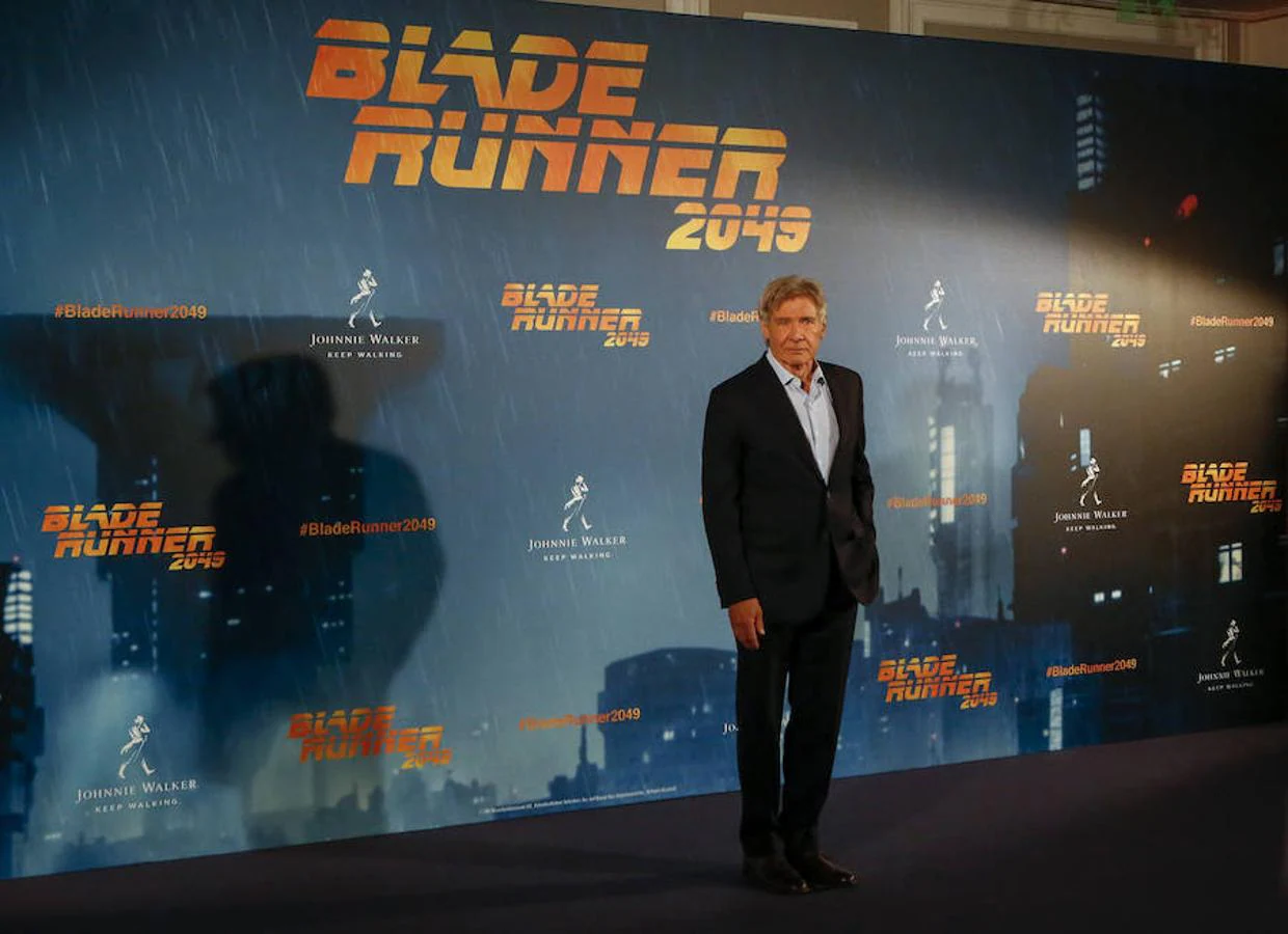 Harrison Ford durante la presentación de 'Blade Runner 2049'.