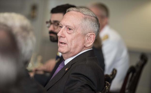 James Mattis, secretario de Defensa estadounidense.