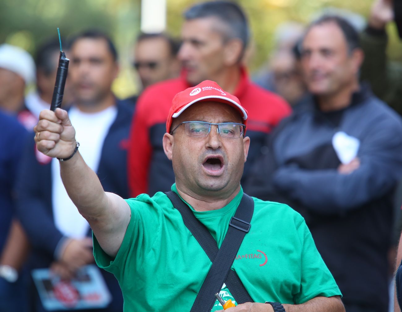 Manifestación minera por la defensa del carbón autóctono y los puestos de trabajo en Ponferrada