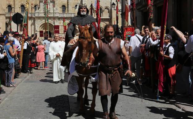 Recreación del Fuero de León en la capital.