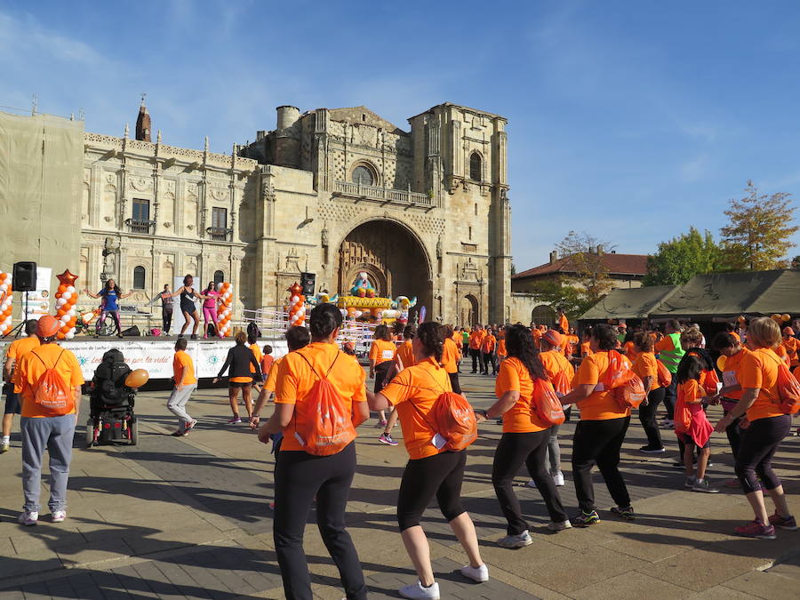 Marea naranja contra la leucemia