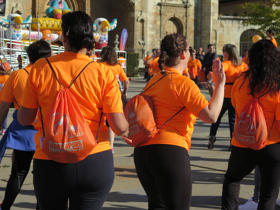 Marea naranja contra la leucemia