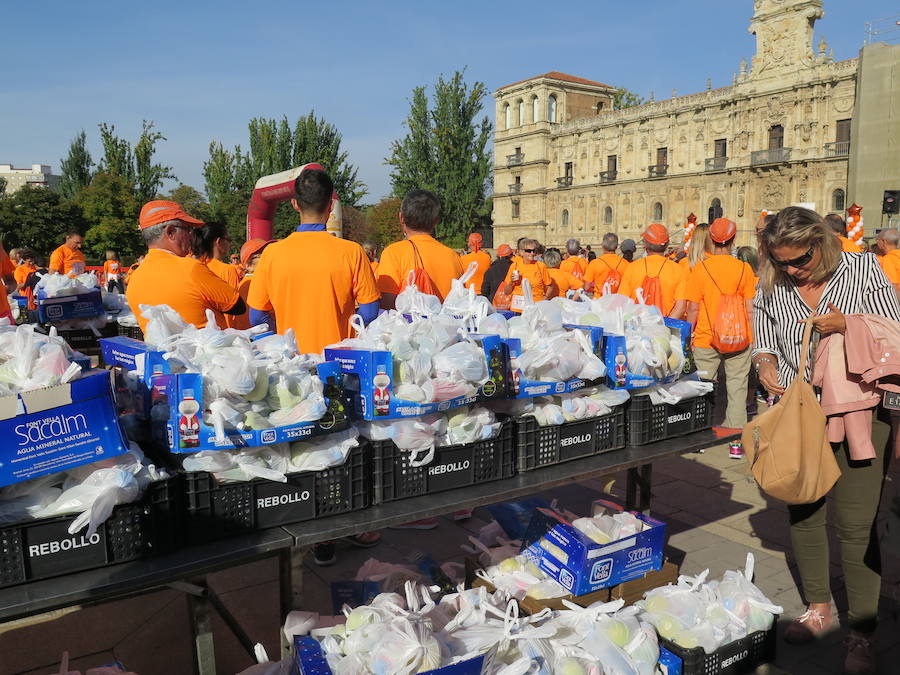 Marea naranja contra la leucemia