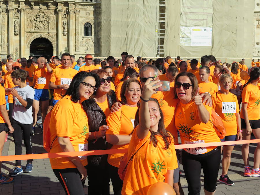 Marea naranja contra la leucemia
