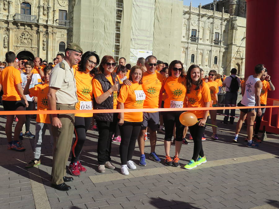 Marea naranja contra la leucemia