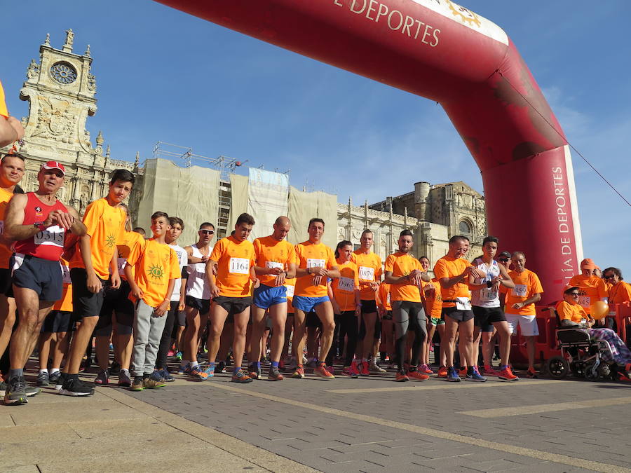 Marea naranja contra la leucemia