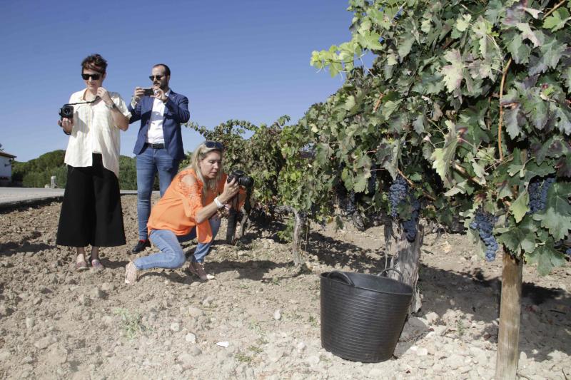 Fotos: El general Manuel Gorjón, embajador de los vinos de Dehesa de los Canónigos