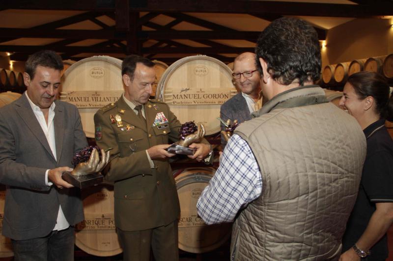 Fotos: El general Manuel Gorjón, embajador de los vinos de Dehesa de los Canónigos