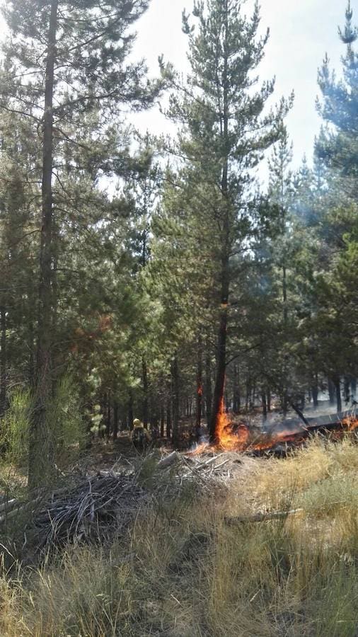 El fuego no cesa en la provincia