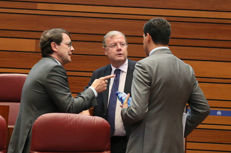 Pleno en las Cortes de Castilla y León