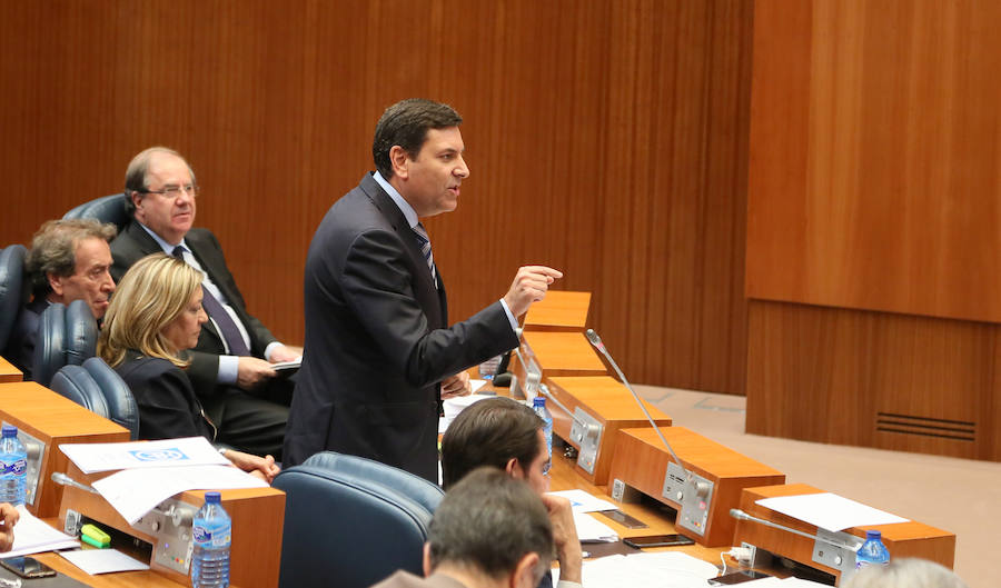 Pleno en las Cortes de Castilla y León