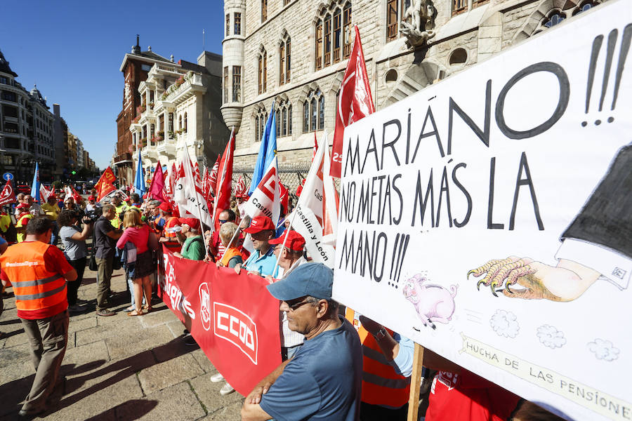 Los jubilados llegan a León