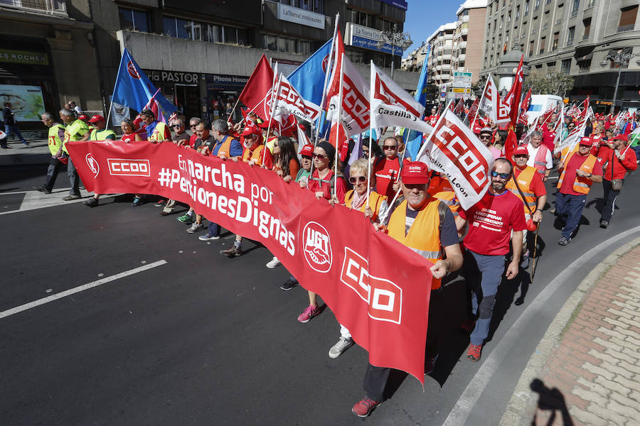 Los jubilados llegan a León