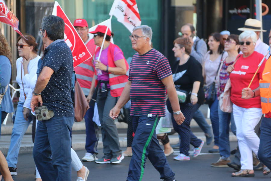 Los jubilados llegan a León