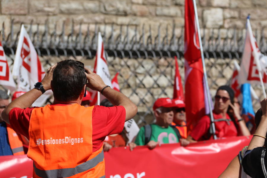 Los jubilados llegan a León