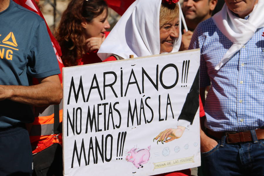 Los jubilados llegan a León