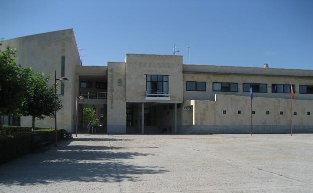 Vista del Ayuntamiento de San Andrés. 