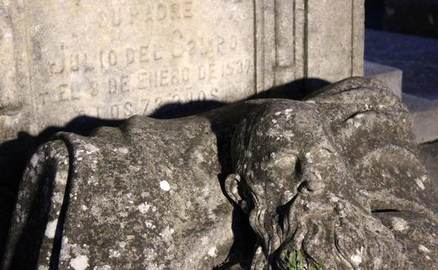 Panteón de Julio del Campo en el Cementerio de León.