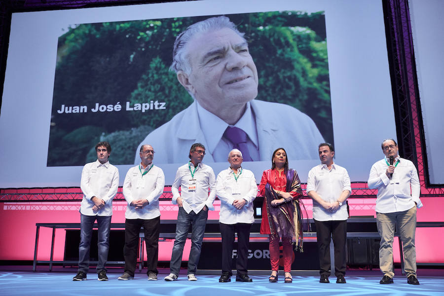 La feria del Kursaal arranca con lo más granado de la restauración mundial. Por delante, tres jornadas intensas llenas de olores, sabores, texturas y arte