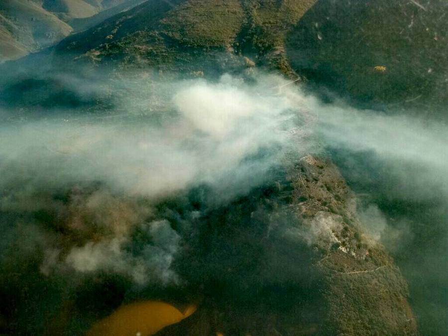 Incendio en el Bierzo