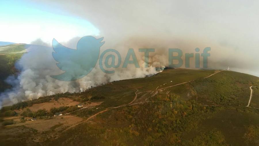 Incendio en el Bierzo