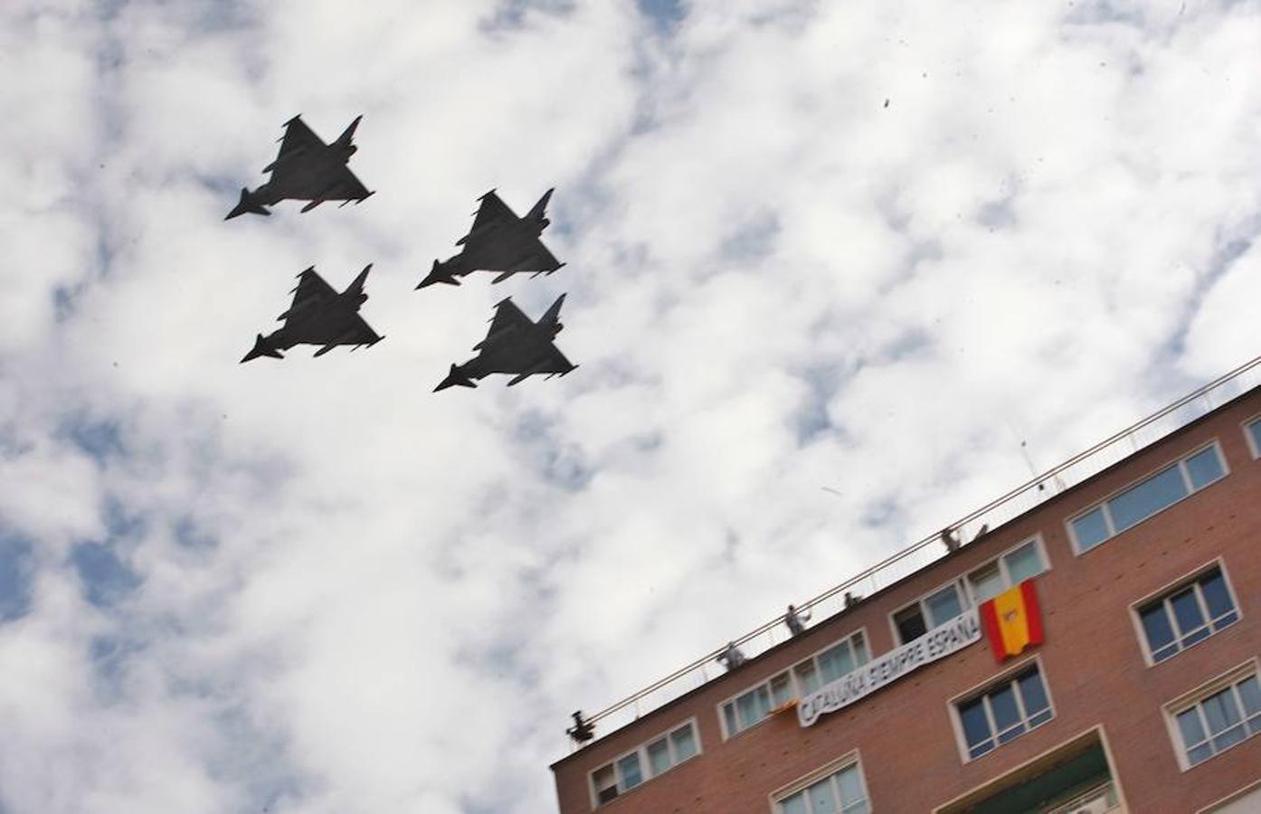 Más de 3.900 militares, acompañados por guardias civiles y policías nacionales, recorrerán el paseo de la Castellana de Madrid en el desfile del 12 de octubre