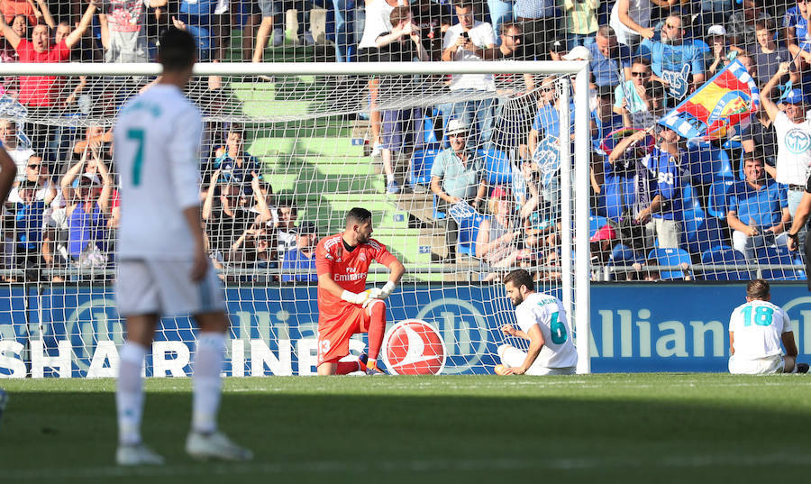 El Real Madrid visita el Coliseum Alfonso Pérez con el objetivo de conseguir una nueva victoria. El cuadro de Zidane suma doce triunfos consecutivos en Liga a domicilio. Una racha que busca frenar el Getafe para conseguir su tercera victoria en su regreso a la máxima categoría.