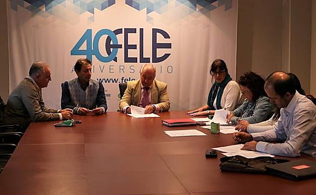 Reunión de la Fele.