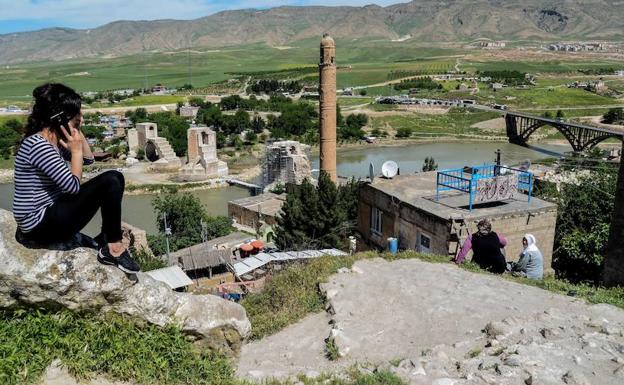 Vista de Hasankeyf. 