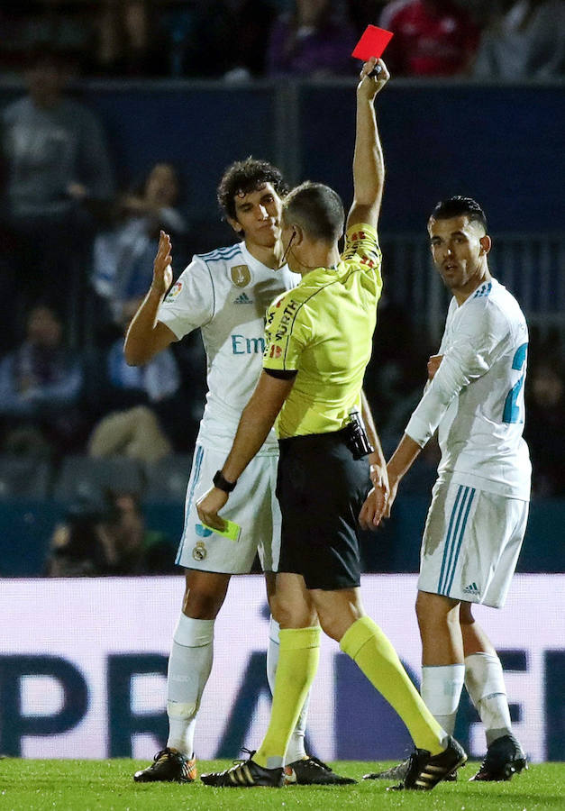 El Real Madrid venció por 0-2 con dos goles de penalti transformados por Asensio y Lúcas Vazquez. El 'Fuenla' aguantó el empate al descanso pero terminó derrotado en la segunda parte tras un gran desgaste físico. 