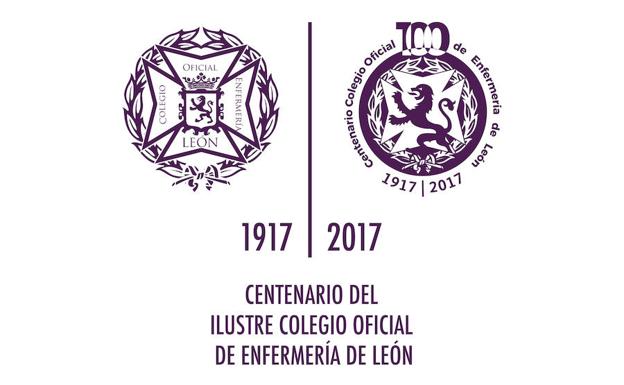 escudos del Colegio de Enfermeros de León