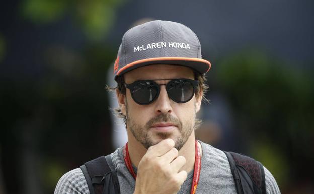 Fernando Alonso, piloto de McLaren. 