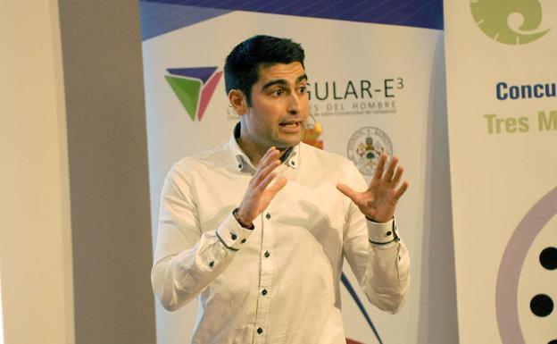 David Suárez, doctorando de la ULE, gana el tercer premio del concurso 3MT